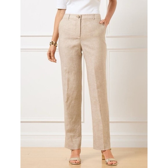 banana republic jackson fit linen 100% pants Size 2S - Picture 2 of 14